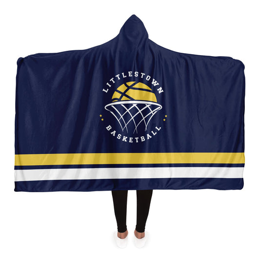 Basketball hooded blanket