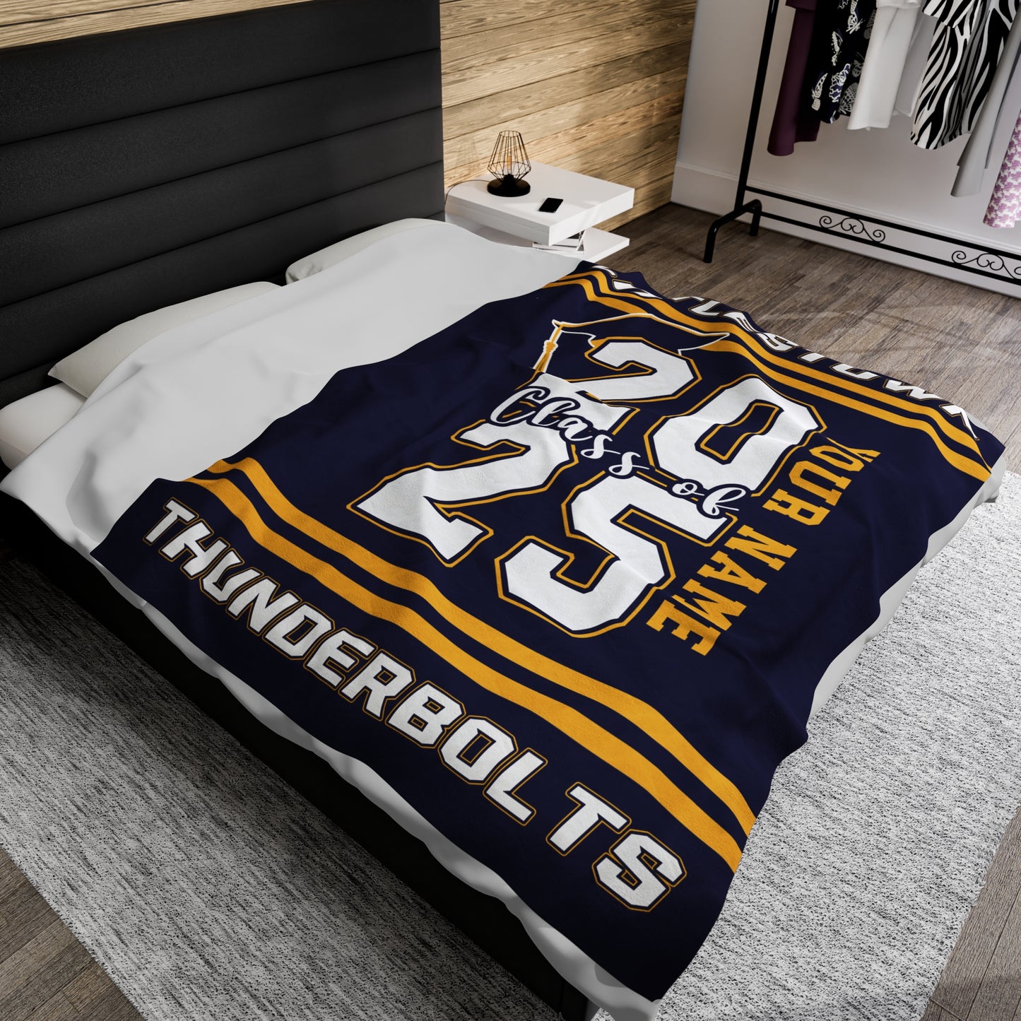 CUSTOM Class of 2025 blanket