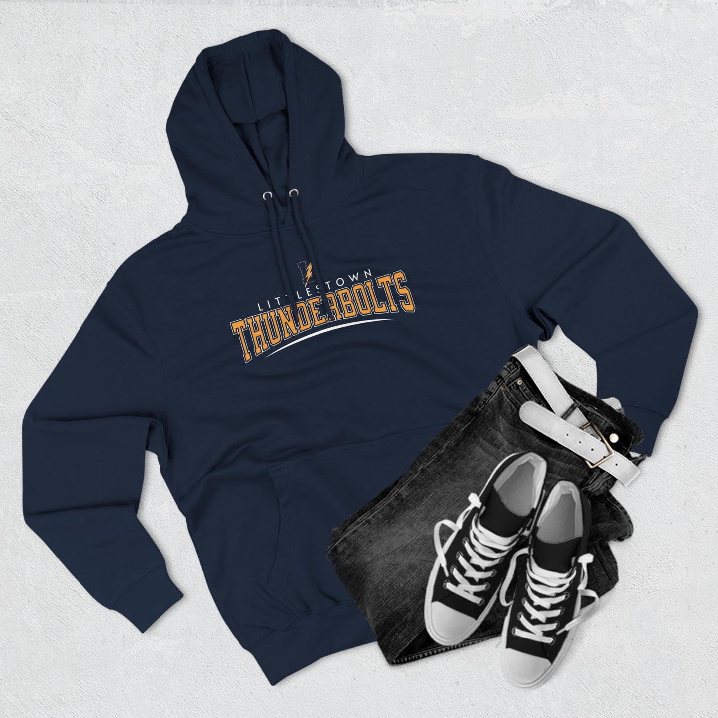 Thunderbolts Three-Panel Fleece Hoodie