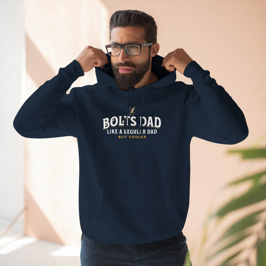 Bolt DAD Three-Panel Fleece Hoodie