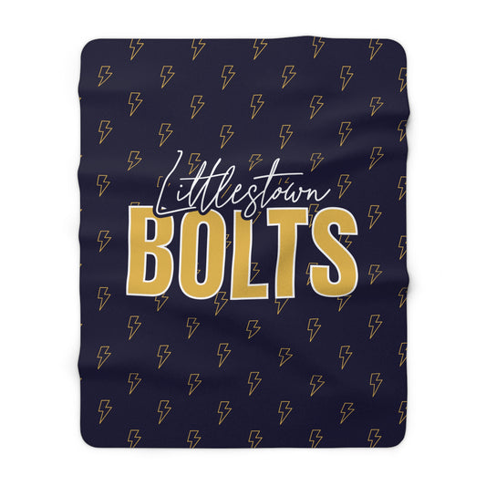 Littlestown Bolts (Sherpa Fleece Blanket)