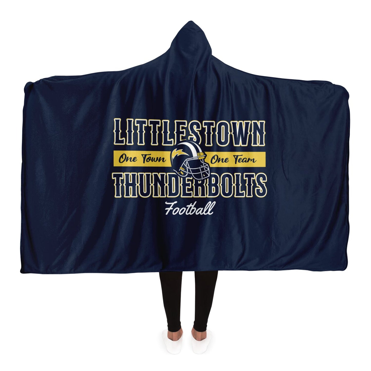 Bolts football Hooded Blanket - AOP