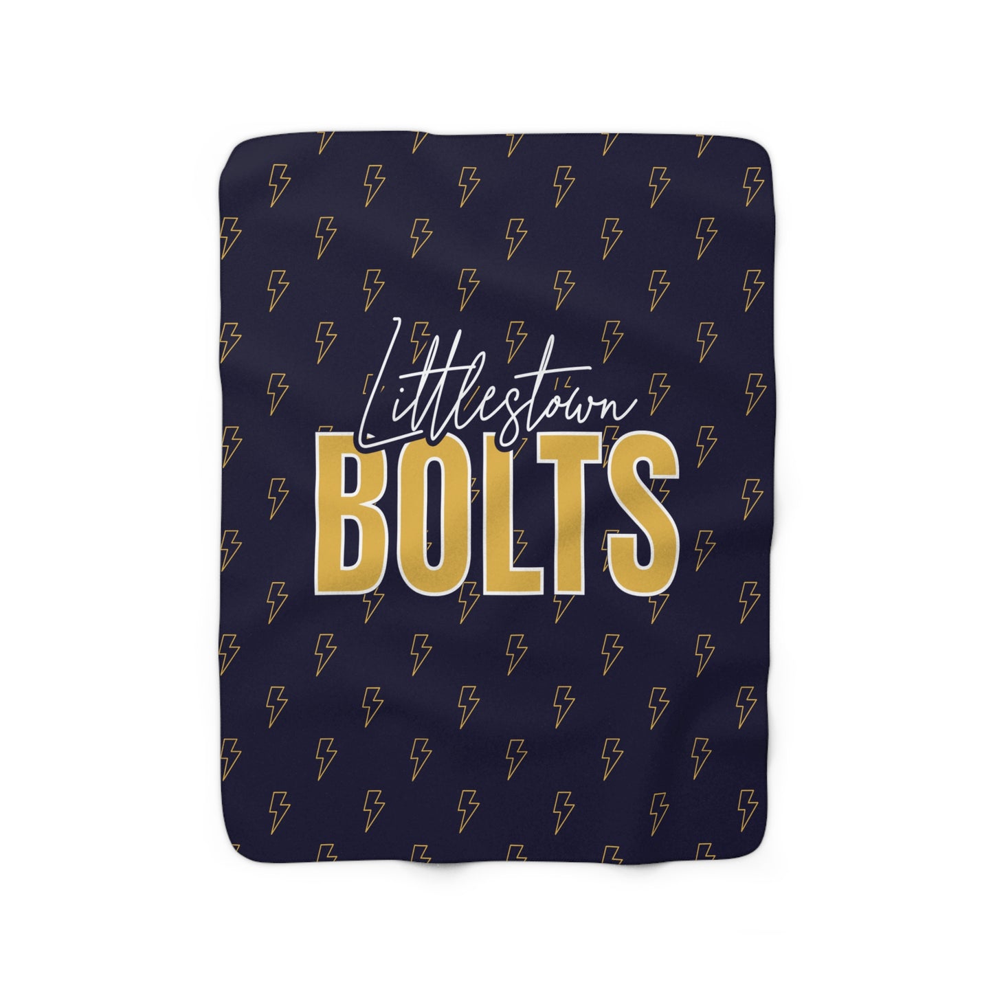 Littlestown Bolts (Sherpa Fleece Blanket)