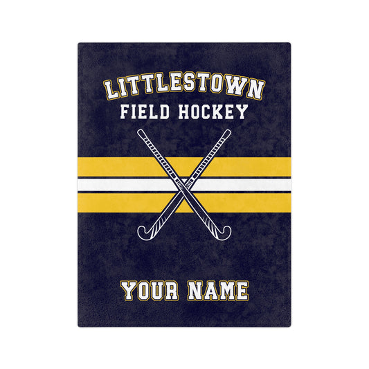 Custom Field hockey blanket