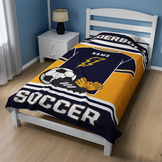 Soccer blanket