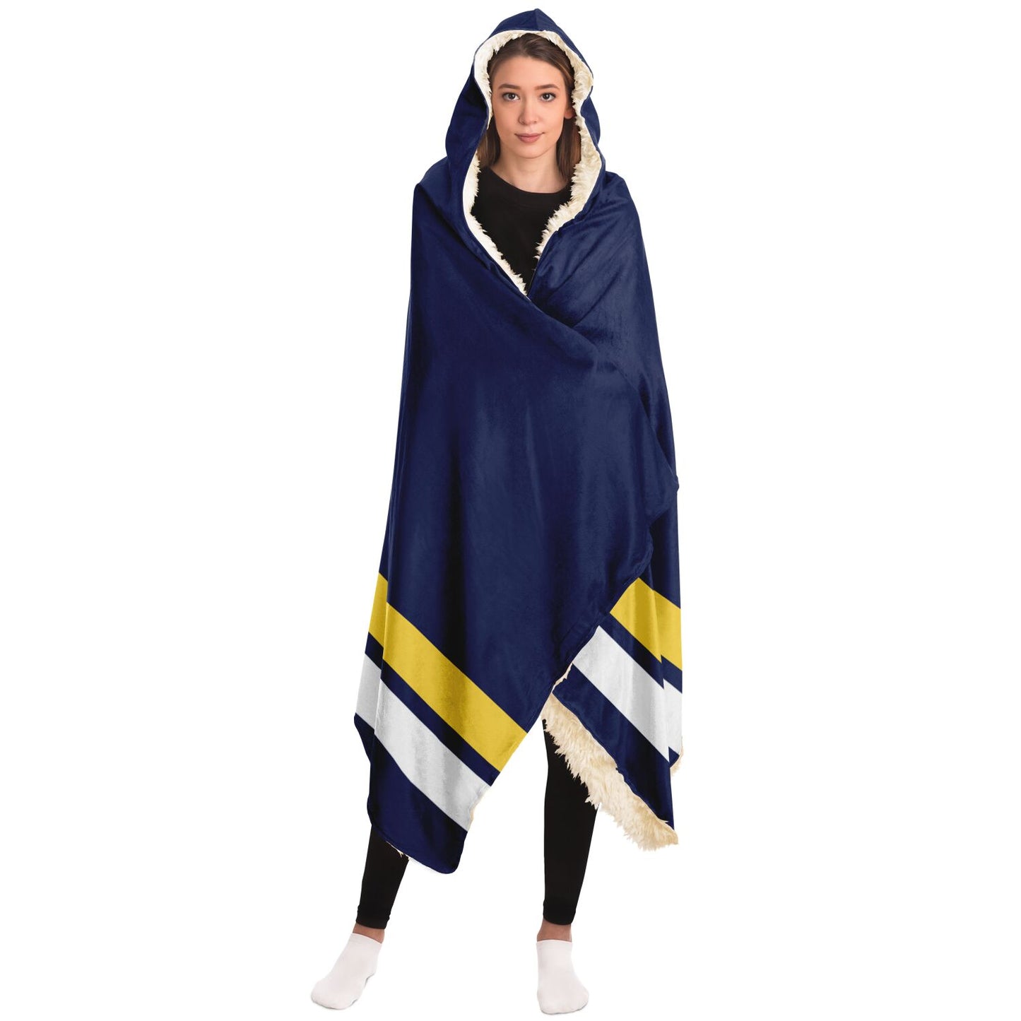 Field hockey hooded blanket