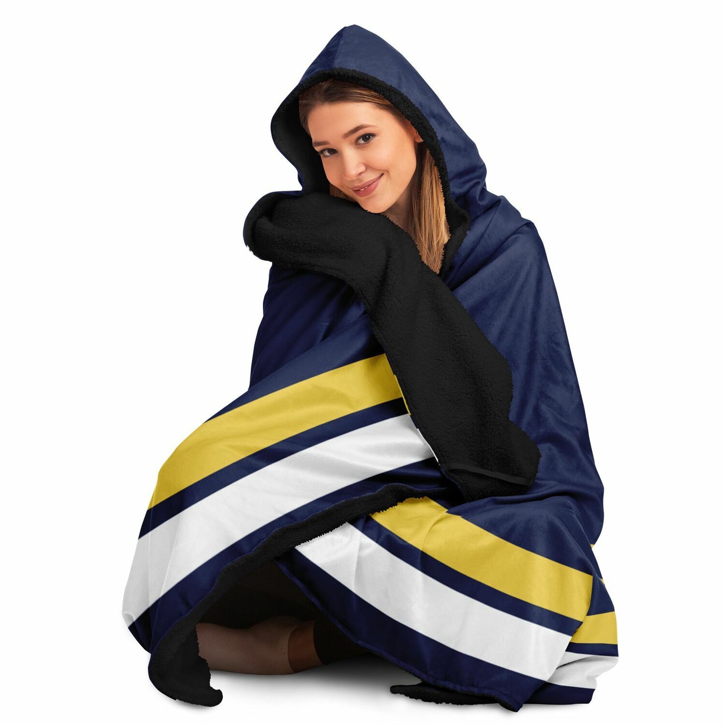 Field hockey hooded blanket