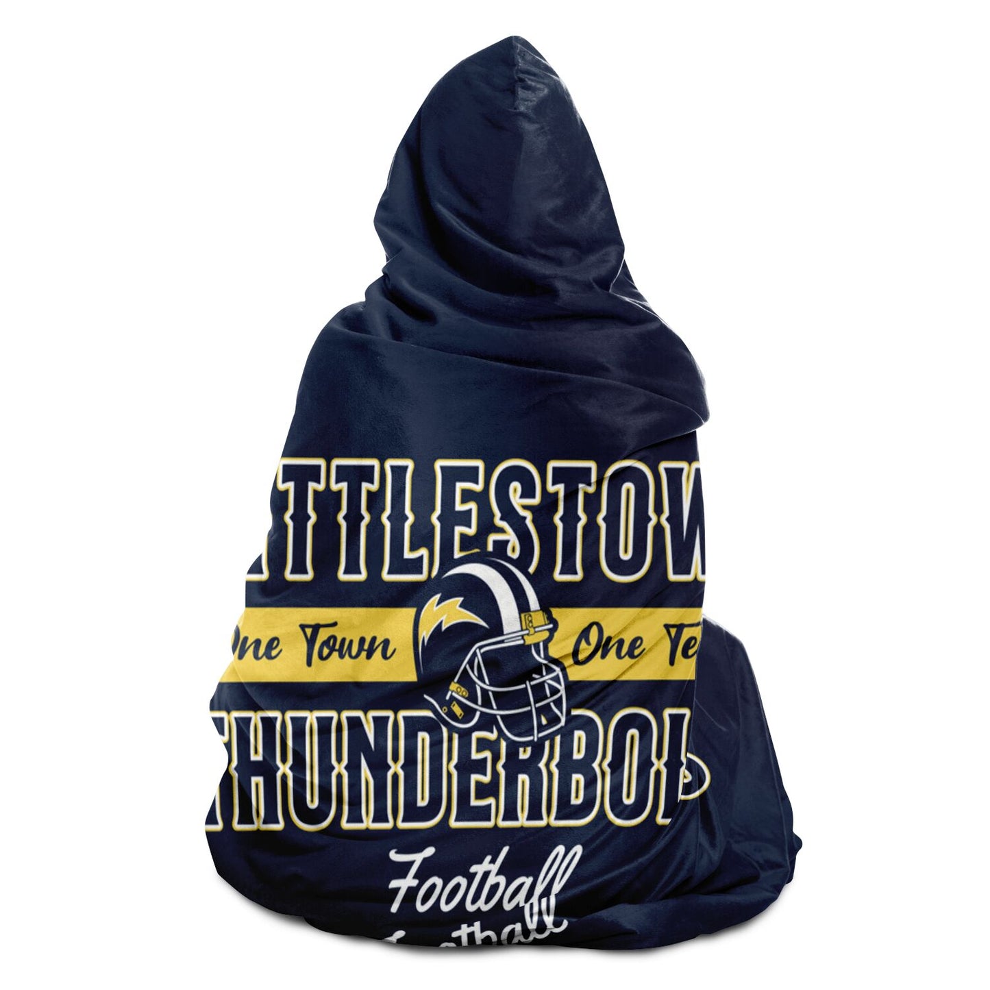 Bolts football Hooded Blanket - AOP